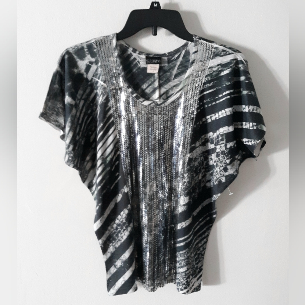 Y2K Daytrip Sequin Top